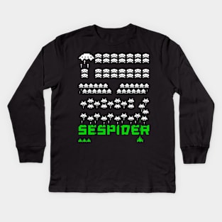 Retro Spider [Act 1] Kids Long Sleeve T-Shirt